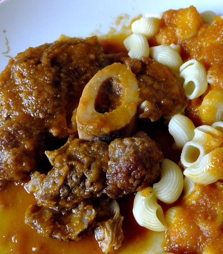 Ossobuco con pasta