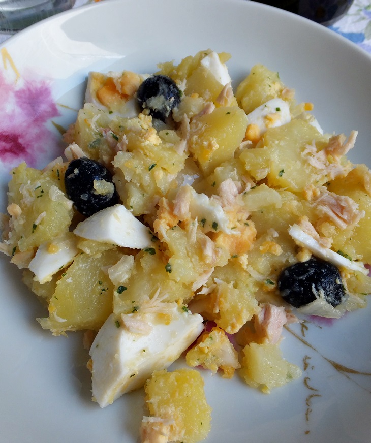 Papas aliñás, estilo&nbsp;Cádiz