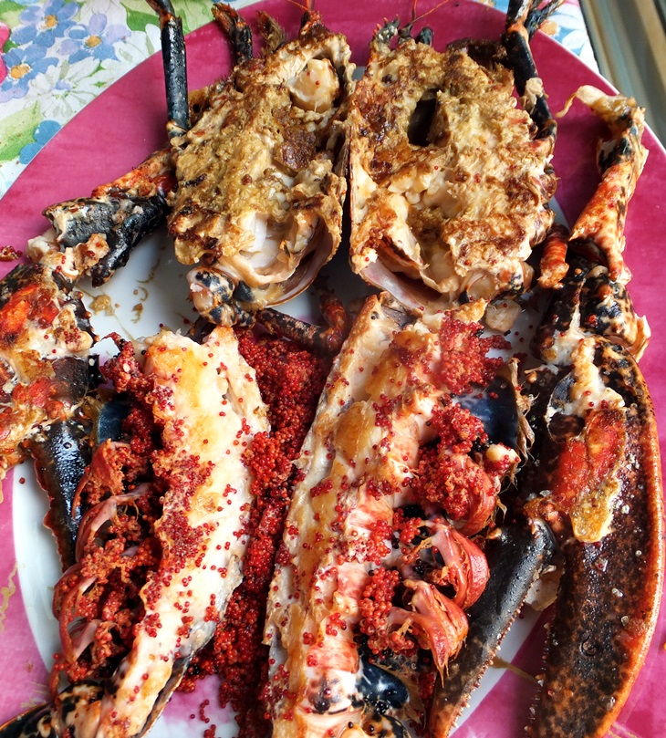 Bogavante a la&nbsp;plancha