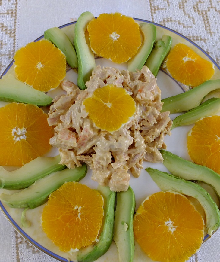 Ensalada de langostinos con&nbsp;bonito