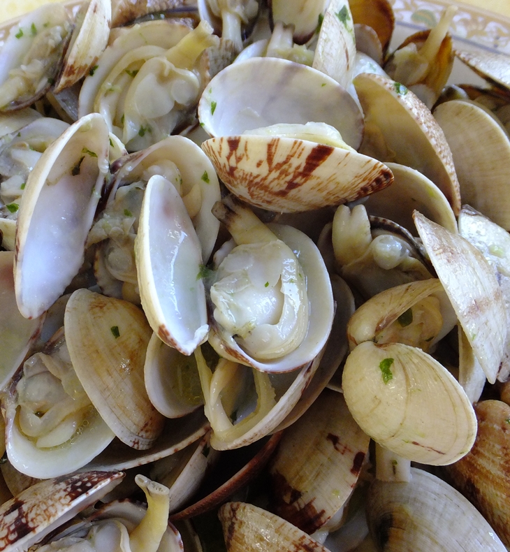 Almejas en salsa&nbsp;verde