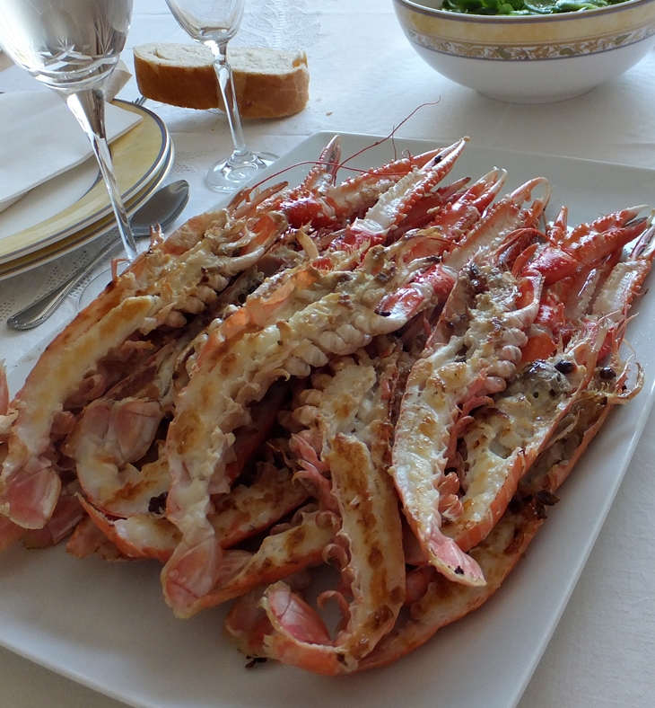 Cigalas a la plancha