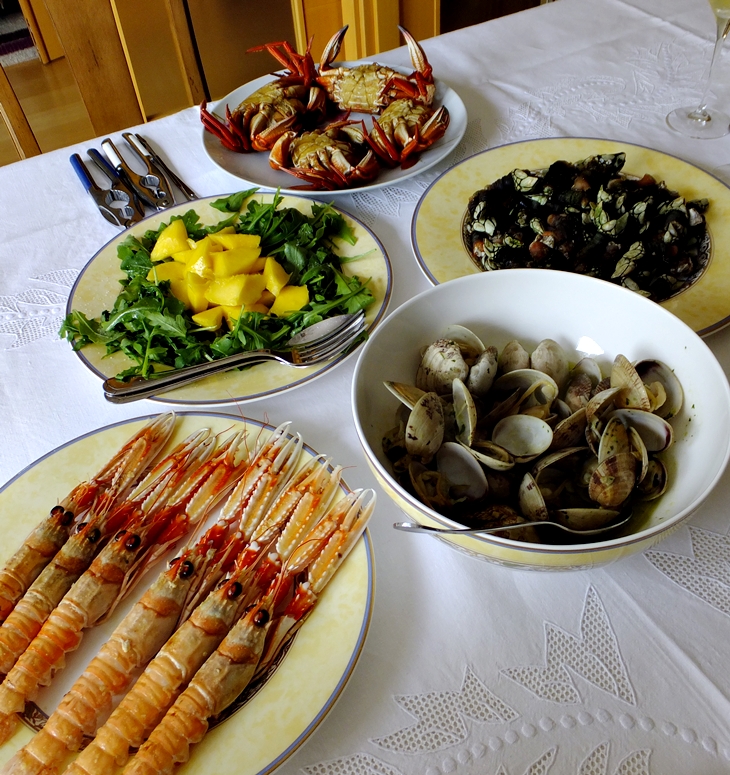 Menú de cumpleaños, el mío.&nbsp;2018.