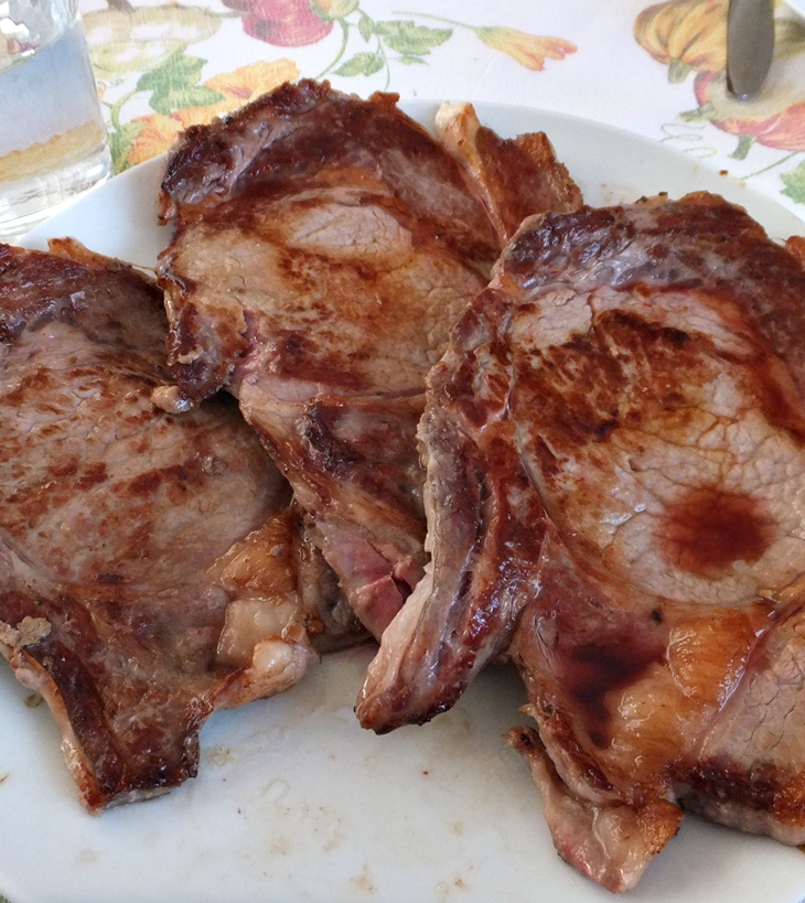 Entrecot o chuletón a la plancha