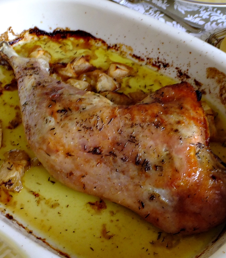 Pata de pavo asada (para Acción de&nbsp;Gracias)