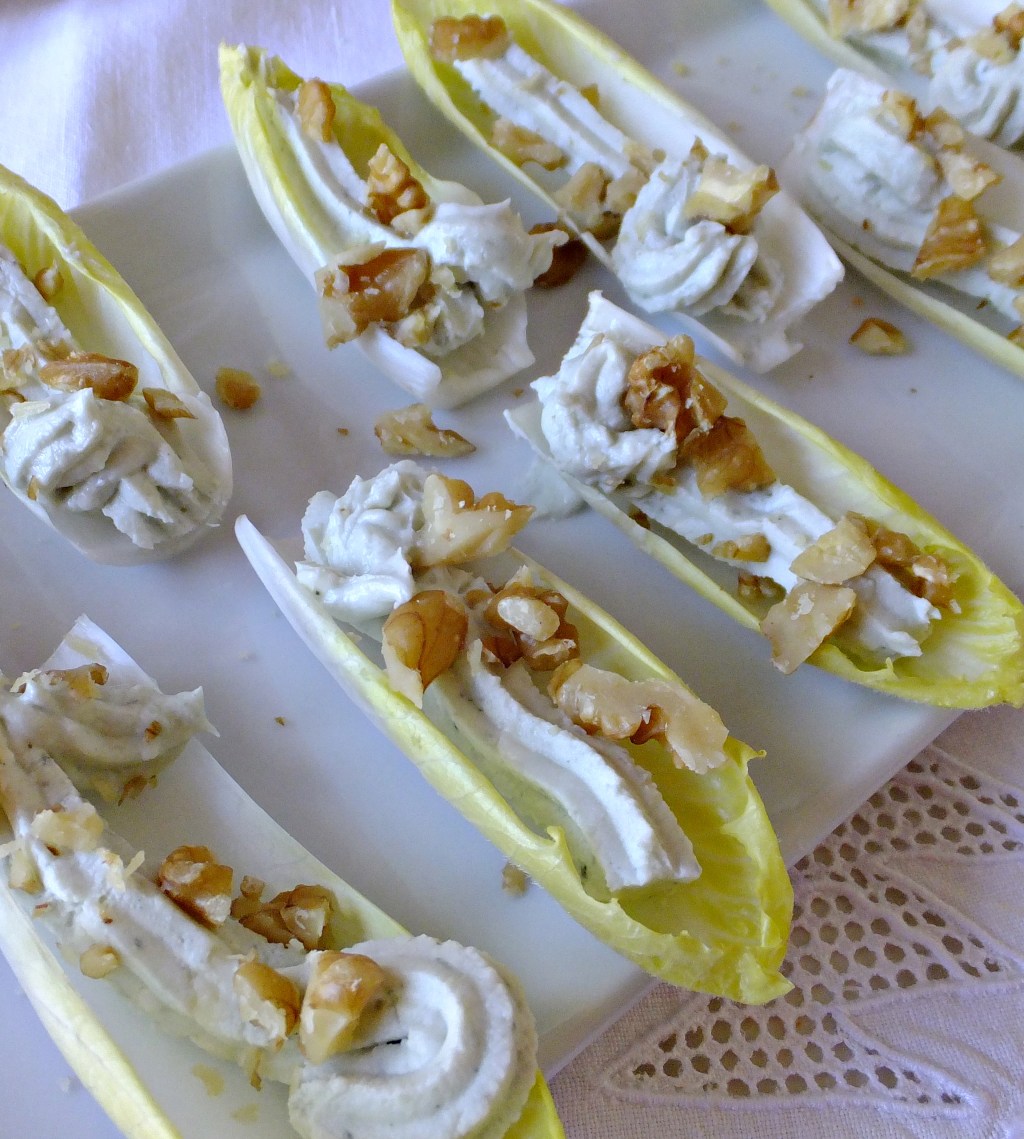 Endivias con roquefort