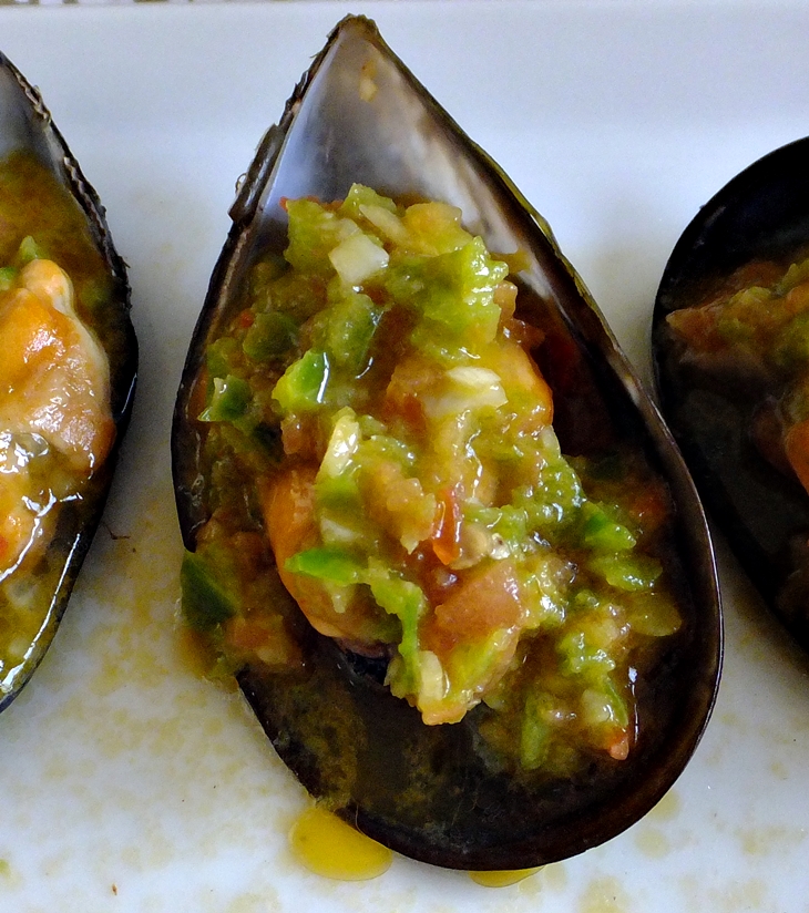 Mejillones en vinagreta