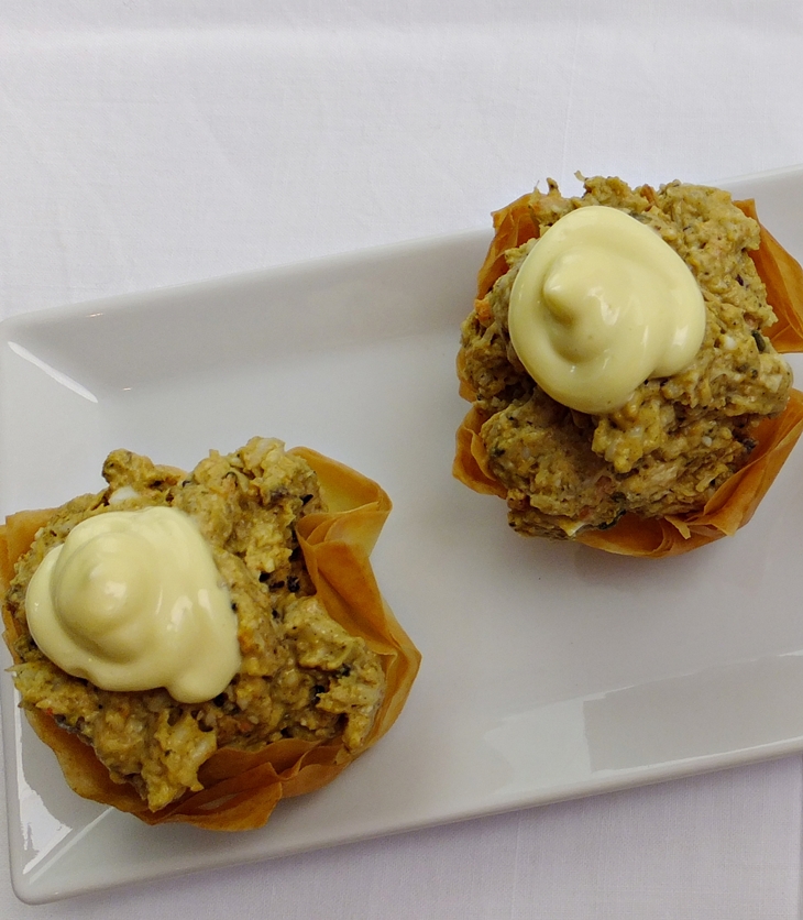 Tartaletas de marisco