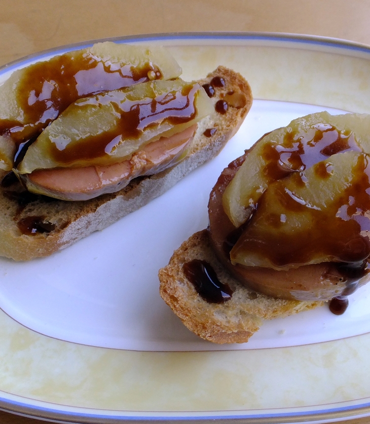 Tosta de foie