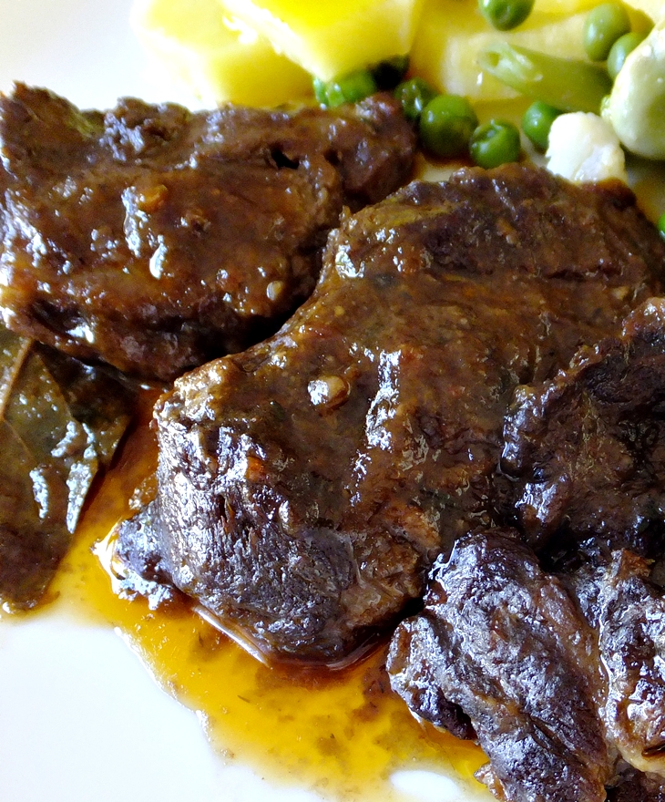 Carrilleras con tomillo