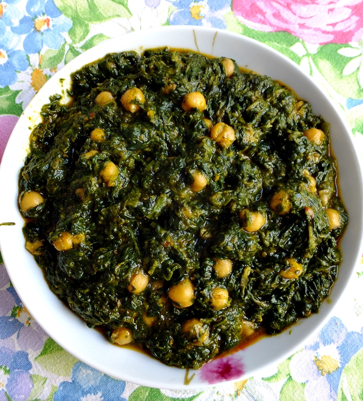 Garbanzos con espinacas a la&nbsp;sevillana