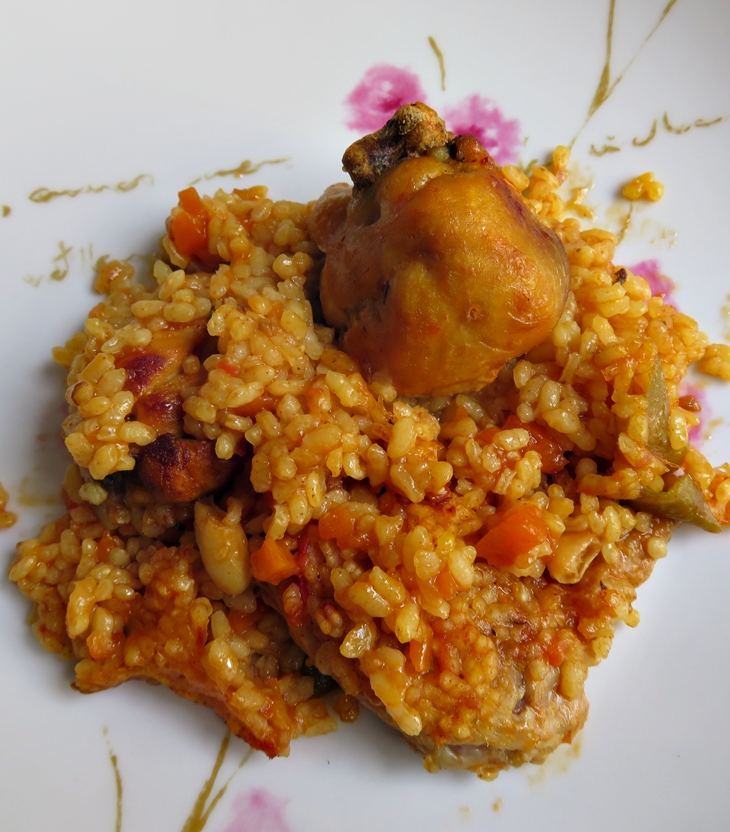 Arroz con pollo, al&nbsp;horno
