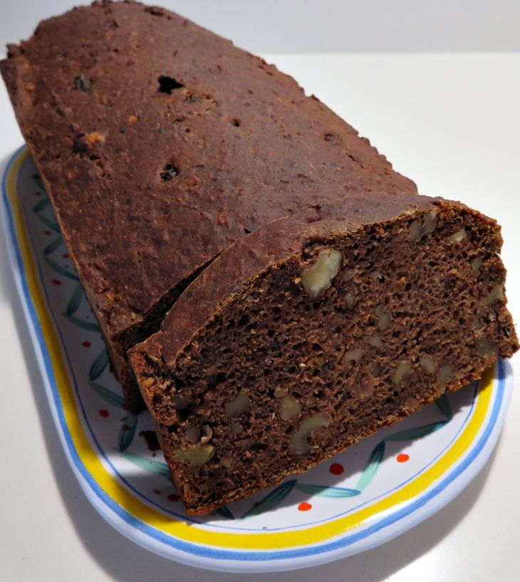 Pan de manzana y frutos secos