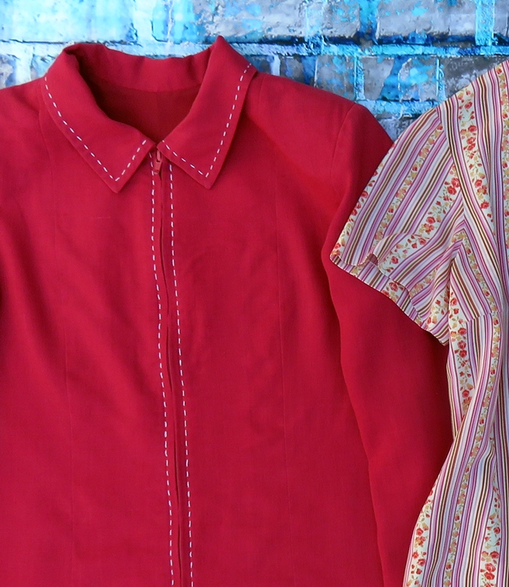 Traje de hilo fucsia (2007)