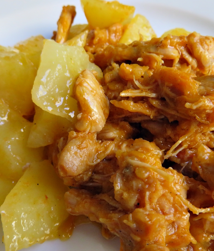 Pollo a la provenzal con&nbsp;patatas
