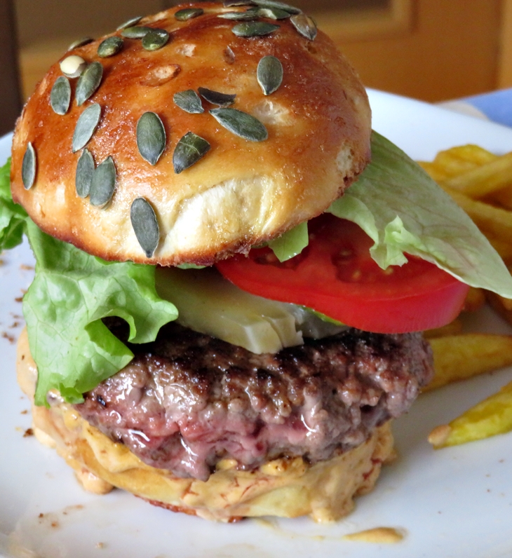 Hamburguesa clásica de&nbsp;ternera