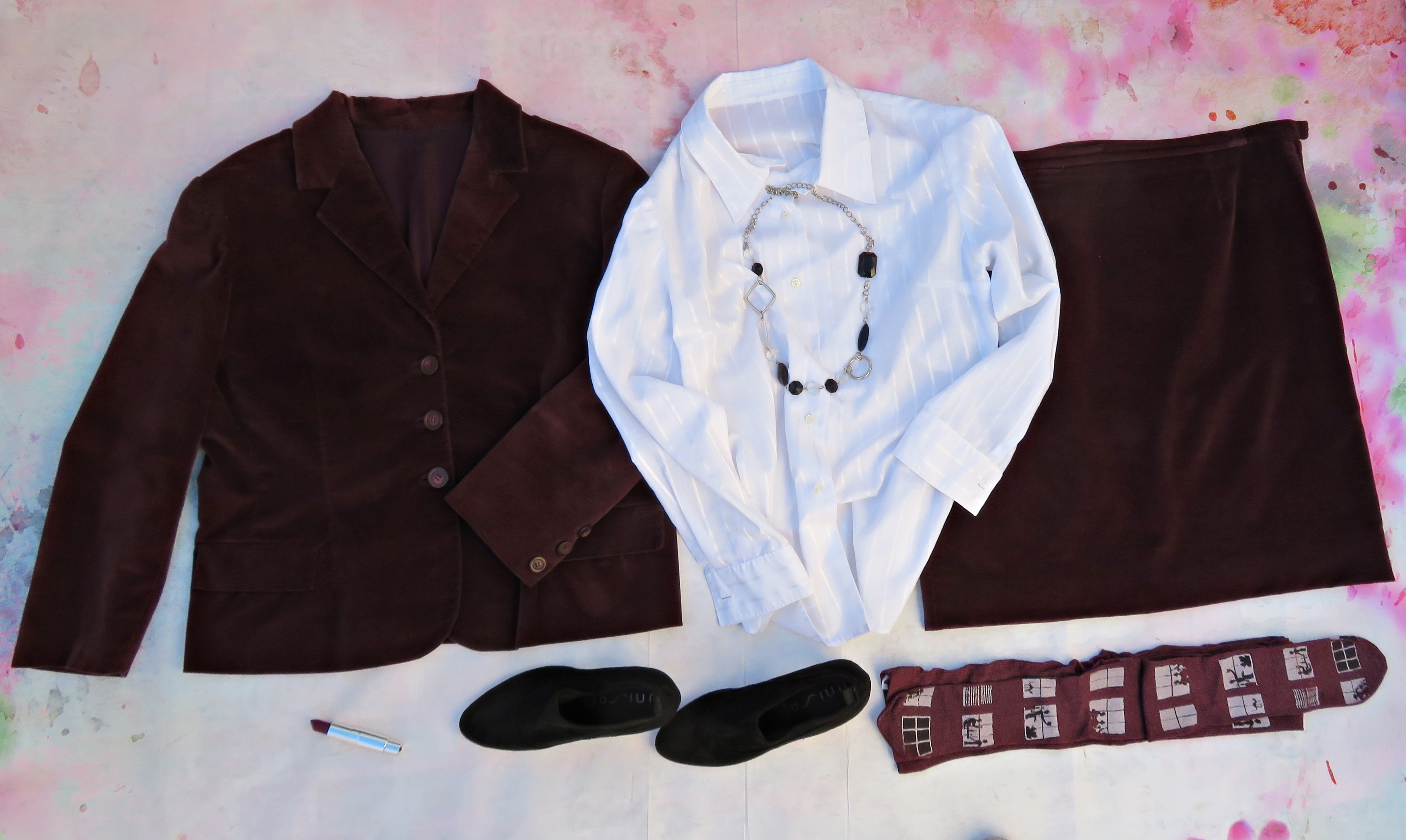 Traje granate pana 3