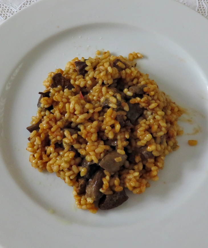 Asadurilla con arroz