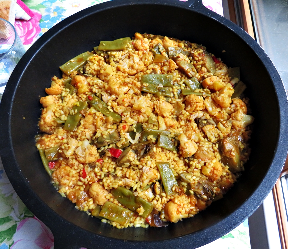 Arroz con verduras