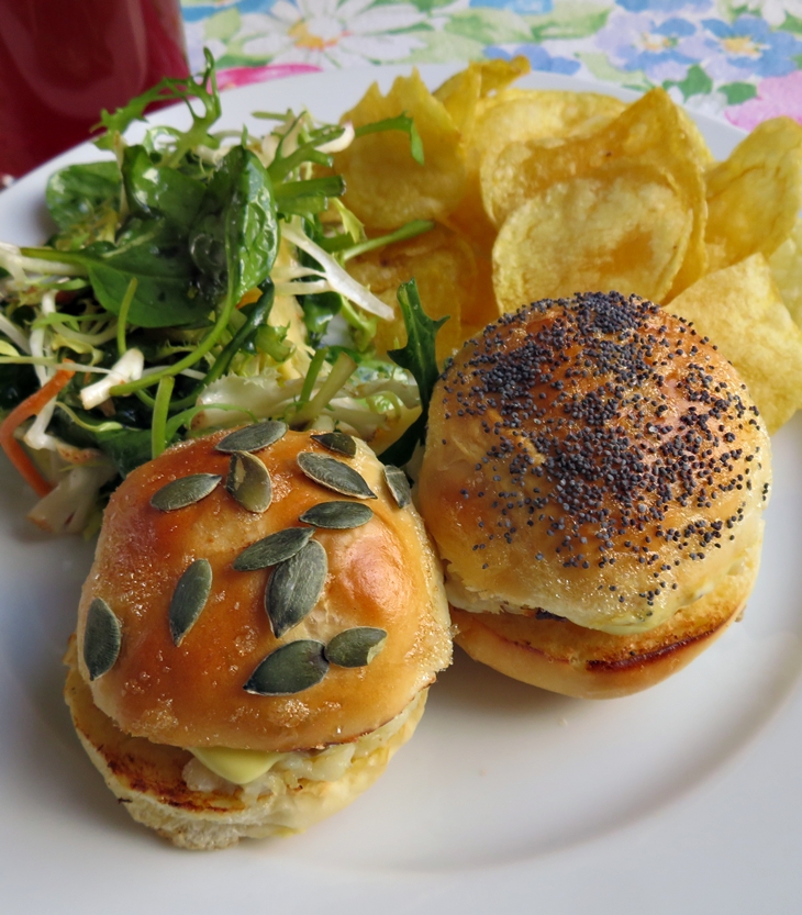 Hamburguesas de bacalao