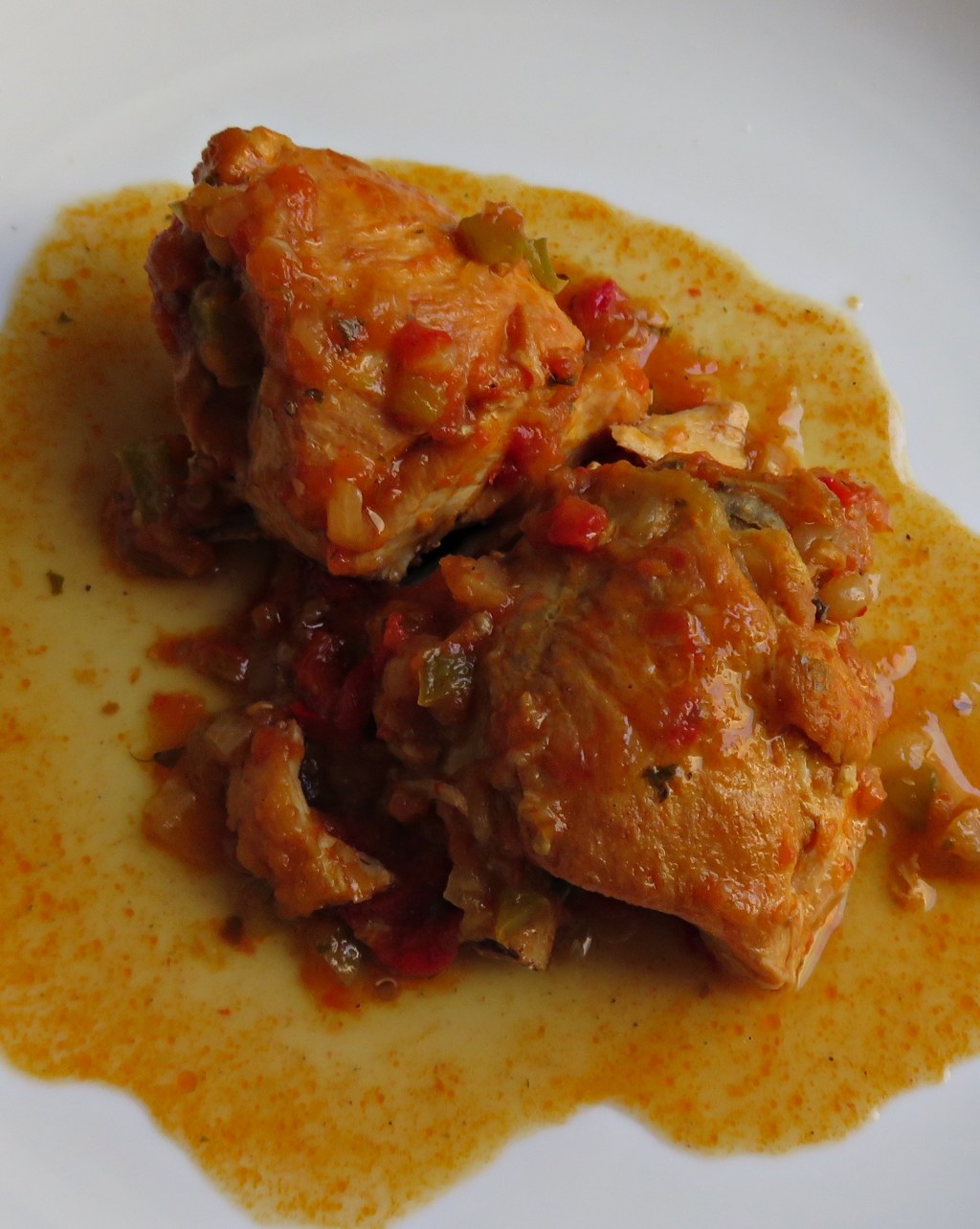 Pollo guisado