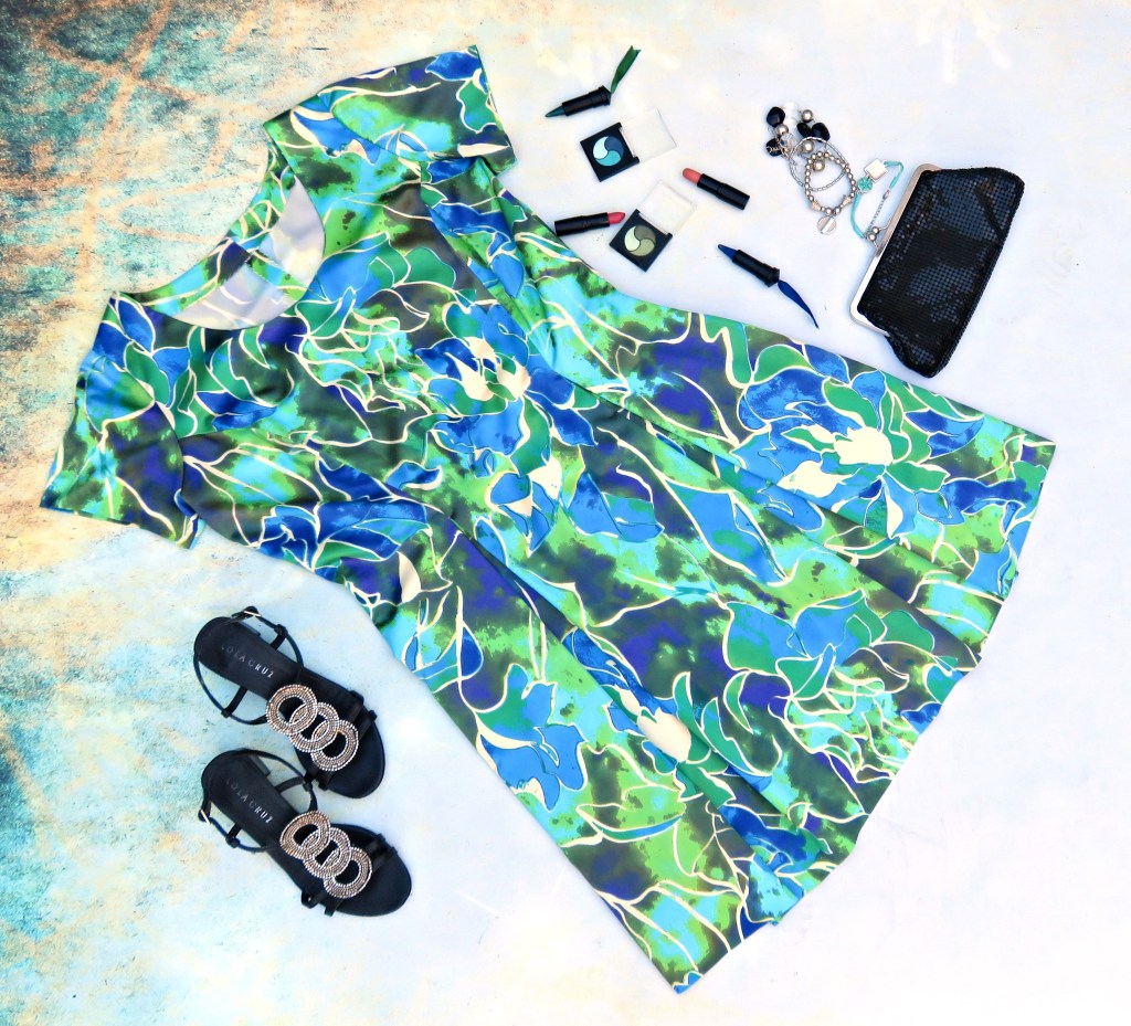 Vestido de verano azul y verde&nbsp;(2009)