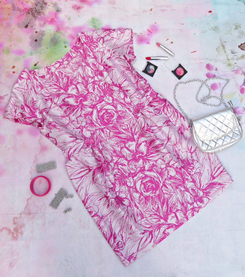 Vestido de flores rosas&nbsp;(2010)