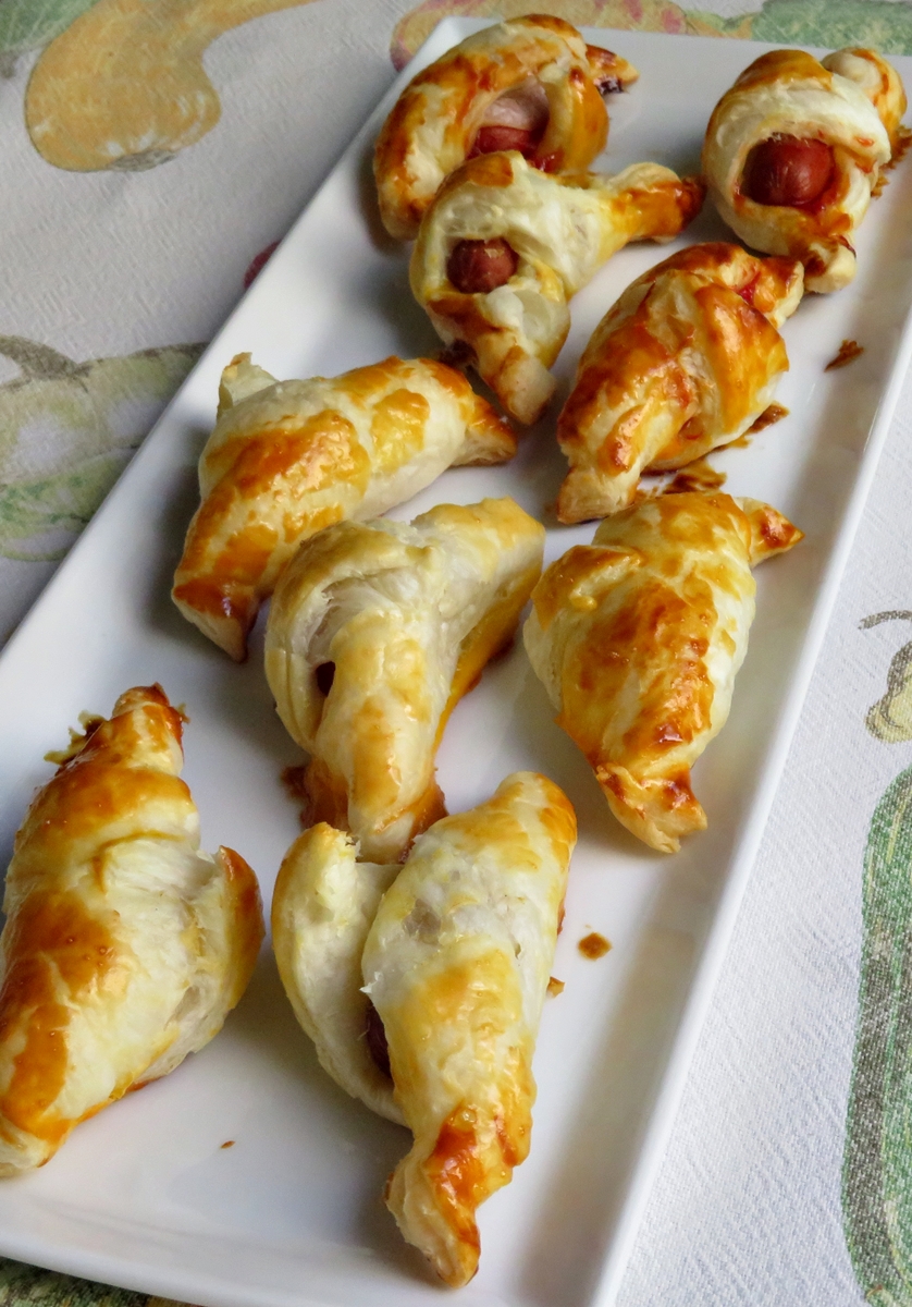 Hojaldritos de salchicha