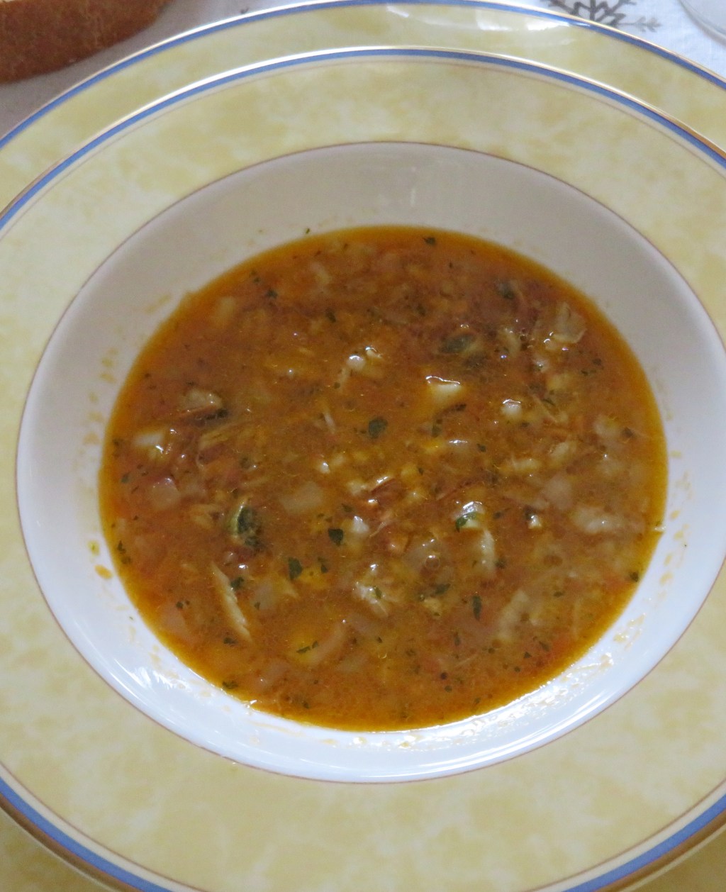 Sopa de pescado&nbsp;tradicional