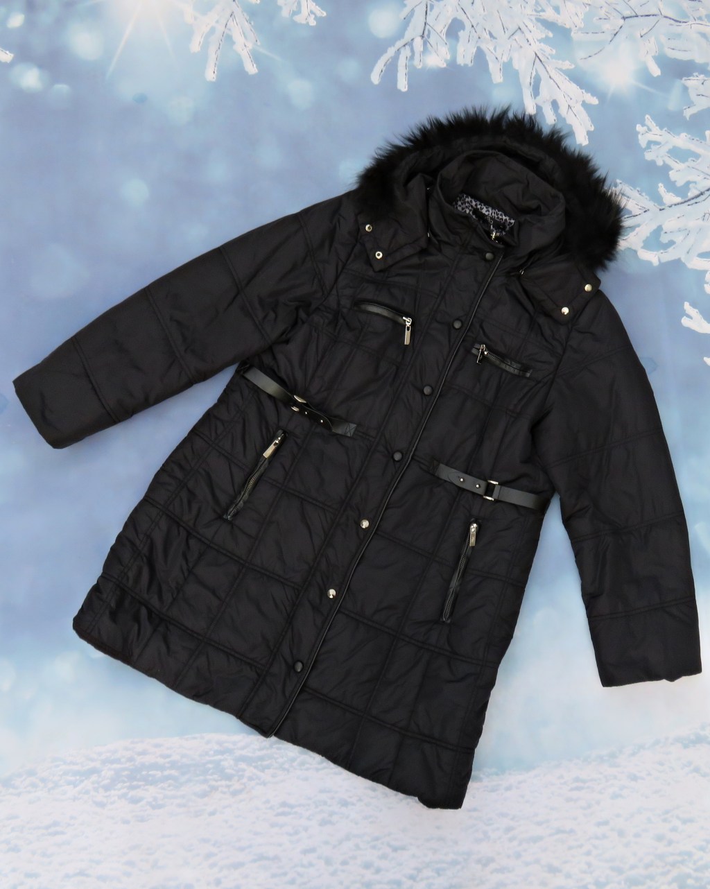 Chaquetón acolchado negro (2008)