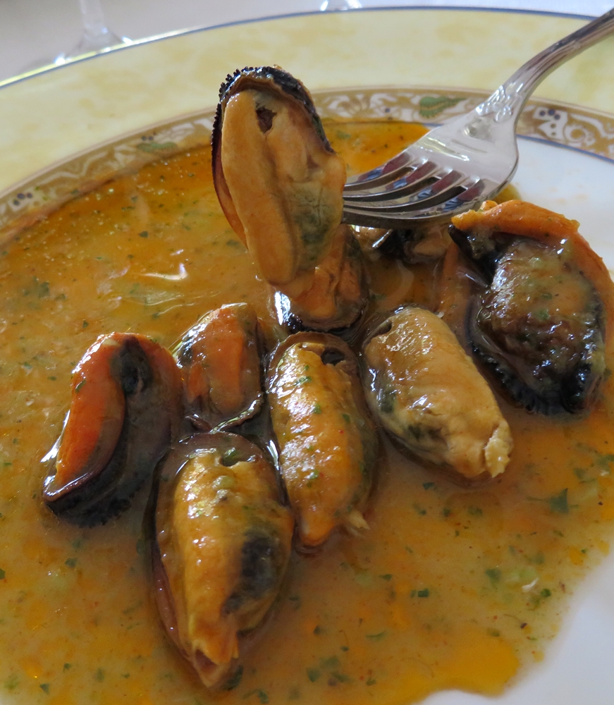 Mejillones en salsa