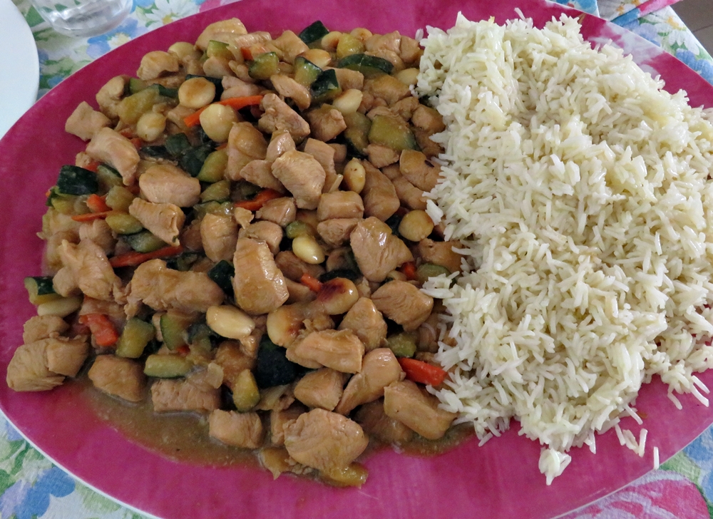 Pollo chino con&nbsp;almendras
