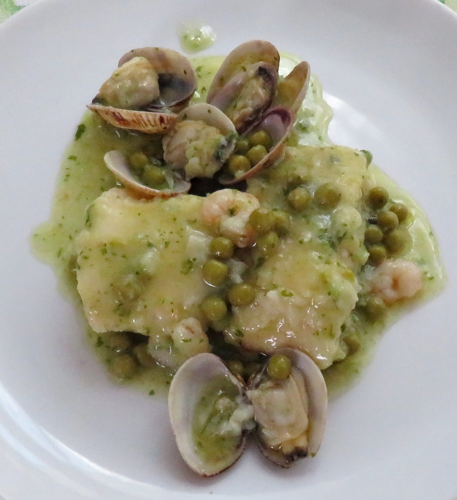 Merluza en salsa&nbsp;verde
