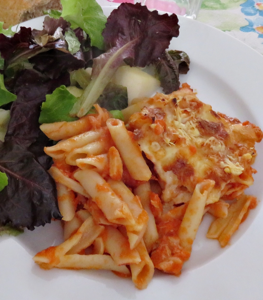 Macarrones con tomate y&nbsp;bonito