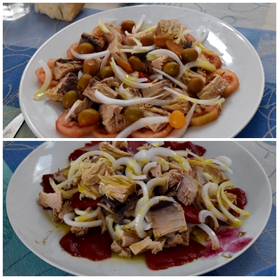 Ensaladas de bonito