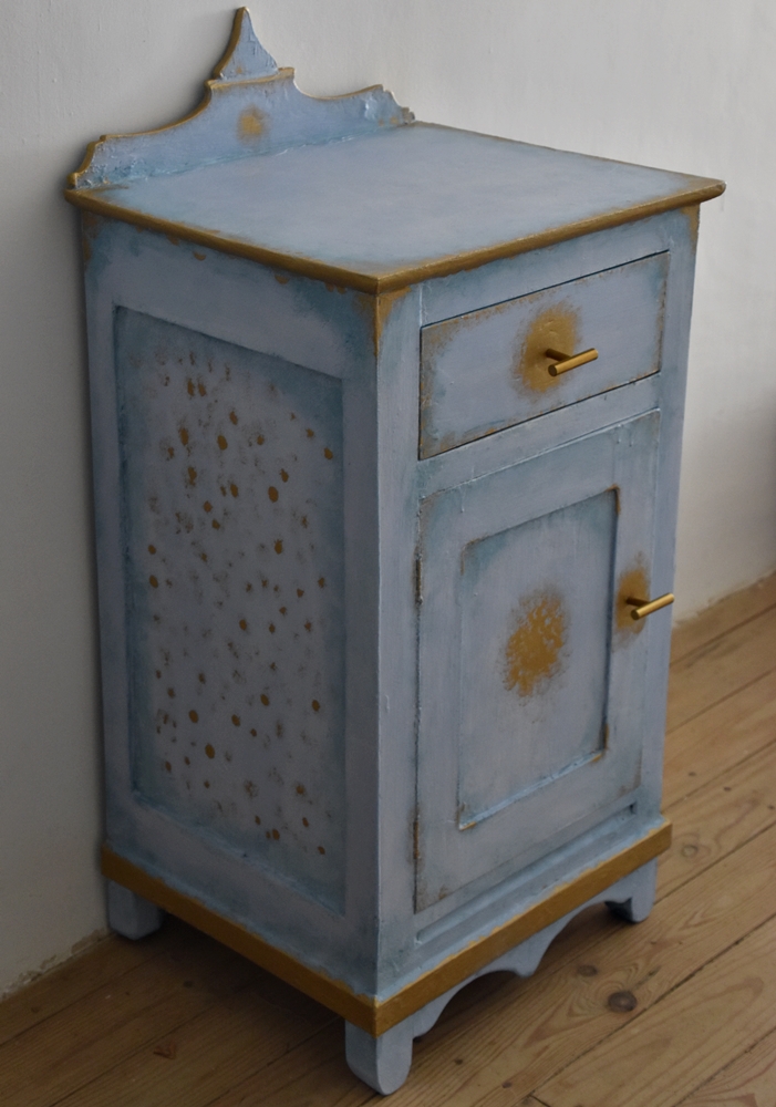 Mesilla azul y&nbsp;dorada