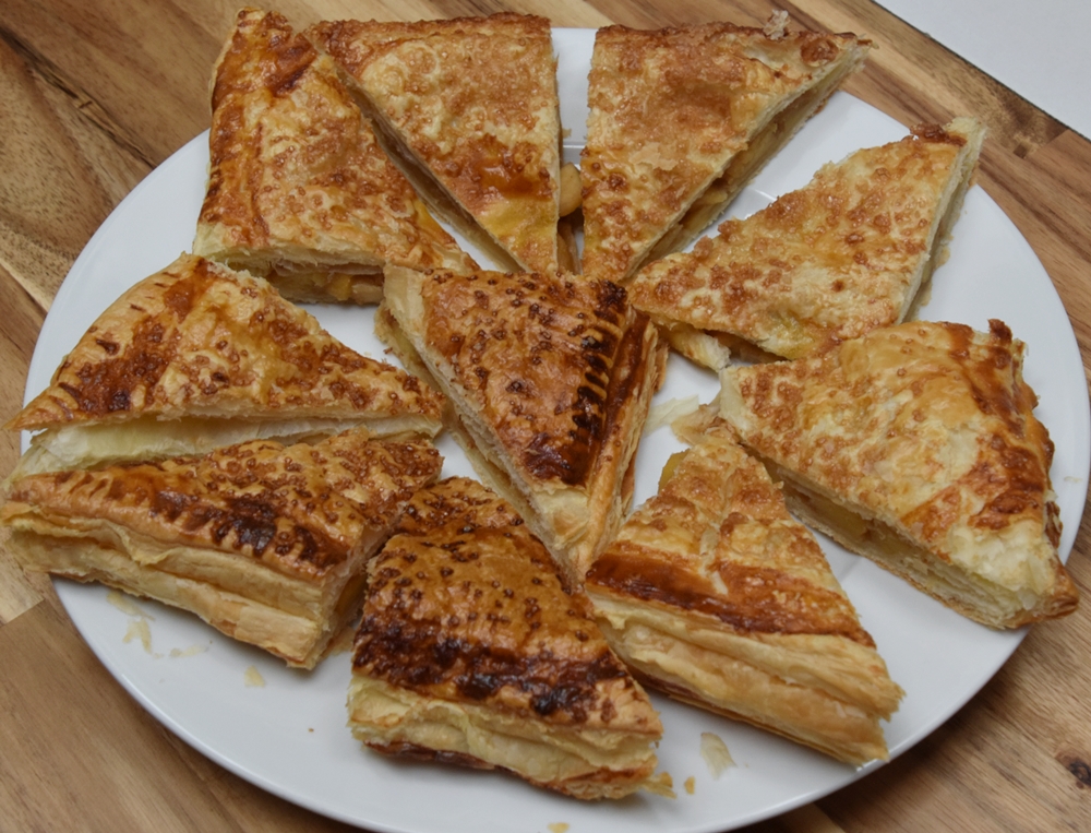 Hojaldres de manzana