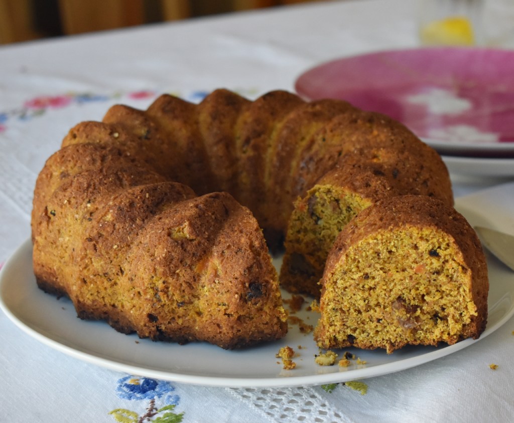 Bizcocho integral de zanahoria