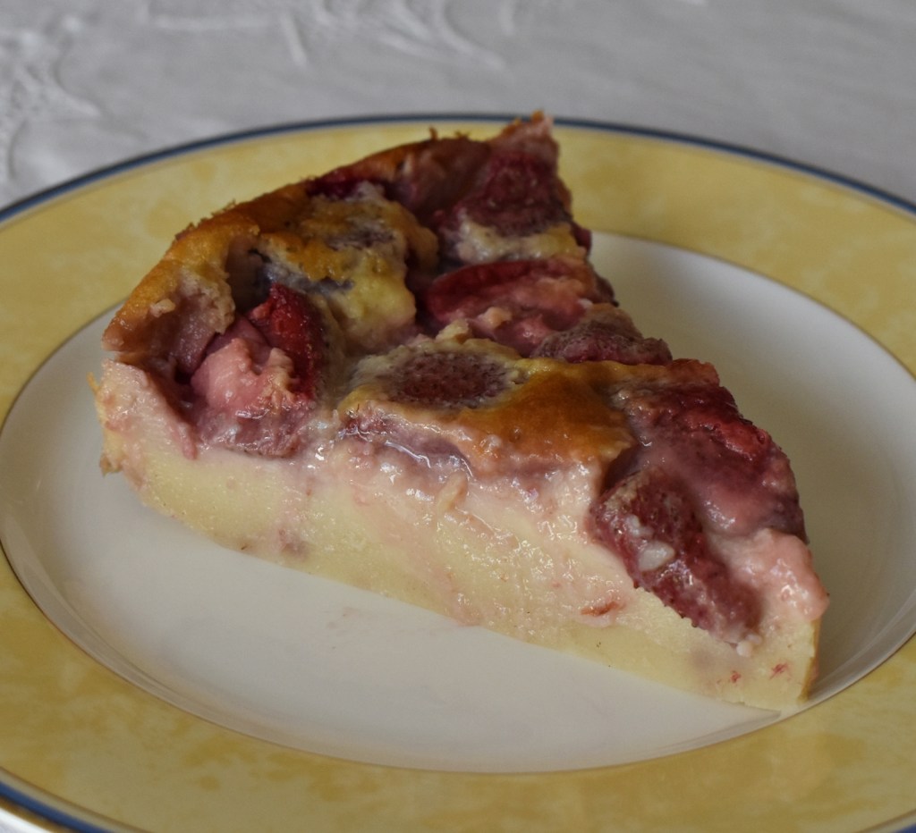 Pastel francés con fresas (millasson)