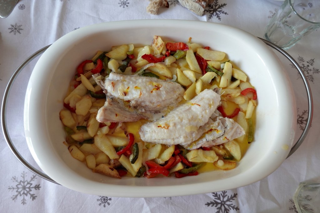 Cabra o gallineta al&nbsp;horno