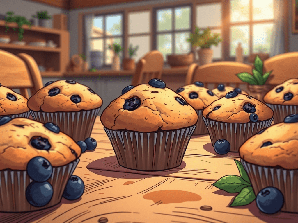 Muerte entre muffins de arándanos&nbsp;(2002)