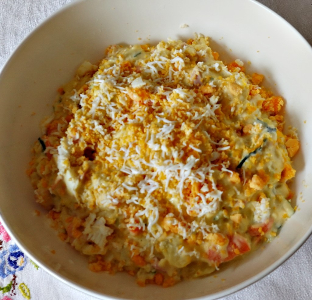 Ensaladilla rusa estilo japonés o «poteto&nbsp;sarada»